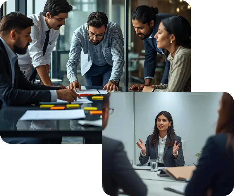 Corporate leaders attending customised soft skills training by Protocol